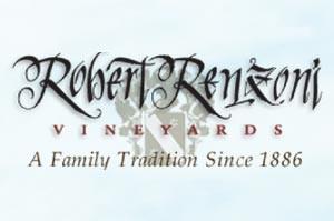 logo for robert renzoni vineyards
